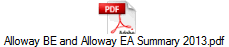 Alloway BE and Alloway EA Summary 2013.pdf