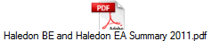 Haledon BE and Haledon EA Summary 2011.pdf