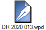 DR 2020 013.wpd