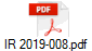 IR 2019-008.pdf