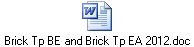 Brick Tp BE and Brick Tp EA 2012.doc