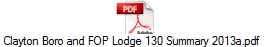Clayton Boro and FOP Lodge 130 Summary 2013a.pdf