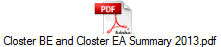 Closter BE and Closter EA Summary 2013.pdf