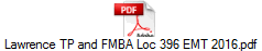 Lawrence TP and FMBA Loc 396 EMT 2016.pdf