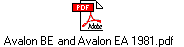 Avalon BE and Avalon EA 1981.pdf