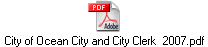 City of Ocean City and City Clerk  2007.pdf