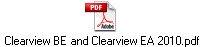 Clearview BE and Clearview EA 2010.pdf