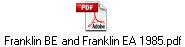 Franklin BE and Franklin EA 1985.pdf