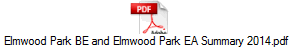 Elmwood Park BE and Elmwood Park EA Summary 2014.pdf