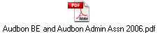 Audbon BE and Audbon Admin Assn 2006.pdf