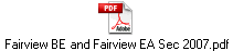 Fairview BE and Fairview EA Sec 2007.pdf