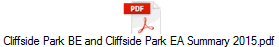 Cliffside Park BE and Cliffside Park EA Summary 2015.pdf