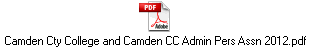 Camden Cty College and Camden CC Admin Pers Assn 2012.pdf