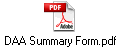 DAA Summary Form.pdf