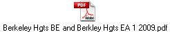 Berkeley Hgts BE and Berkley Hgts EA 1 2009.pdf