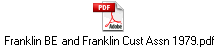 Franklin BE and Franklin Cust Assn 1979.pdf