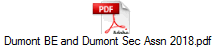 Dumont BE and Dumont Sec Assn 2018.pdf