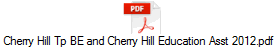 Cherry Hill Tp BE and Cherry Hill Education Asst 2012.pdf