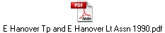 E Hanover Tp and E Hanover Lt Assn 1990.pdf