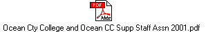Ocean Cty College and Ocean CC Supp Staff Assn 2001.pdf