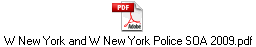 W New York and W New York Police SOA 2009.pdf