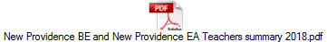 New Providence BE and New Providence EA Teachers summary 2018.pdf