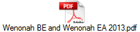 Wenonah BE and Wenonah EA 2013.pdf