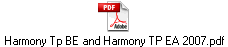 Harmony Tp BE and Harmony TP EA 2007.pdf