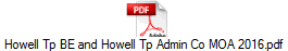 Howell Tp BE and Howell Tp Admin Co MOA 2016.pdf