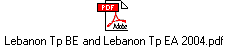 Lebanon Tp BE and Lebanon Tp EA 2004.pdf