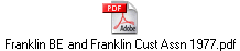 Franklin BE and Franklin Cust Assn 1977.pdf