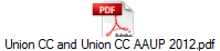 Union CC and Union CC AAUP 2012.pdf
