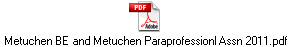Metuchen BE and Metuchen Paraprofessionl Assn 2011.pdf