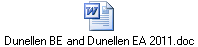 Dunellen BE and Dunellen EA 2011.doc