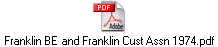 Franklin BE and Franklin Cust Assn 1974.pdf