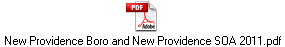 New Providence Boro and New Providence SOA 2011.pdf
