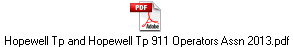 Hopewell Tp and Hopewell Tp 911 Operators Assn 2013.pdf
