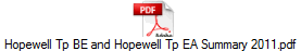 Hopewell Tp BE and Hopewell Tp EA Summary 2011.pdf