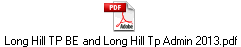 Long Hill TP BE and Long Hill Tp Admin 2013.pdf