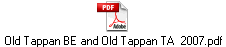 Old Tappan BE and Old Tappan TA  2007.pdf