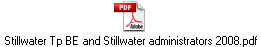 Stillwater Tp BE and Stillwater administrators 2008.pdf