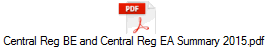 Central Reg BE and Central Reg EA Summary 2015.pdf