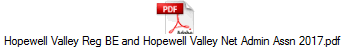 Hopewell Valley Reg BE and Hopewell Valley Net Admin Assn 2017.pdf
