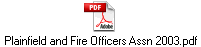 Plainfield and Fire Officers Assn 2003.pdf