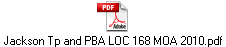 Jackson Tp and PBA LOC 168 MOA 2010.pdf