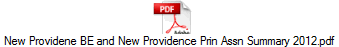 New Providene BE and New Providence Prin Assn Summary 2012.pdf