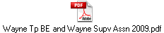 Wayne Tp BE and Wayne Supv Assn 2009.pdf