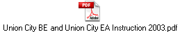 Union City BE and Union City EA Instruction 2003.pdf