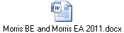 Morris BE and Morris EA 2011.docx