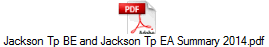 Jackson Tp BE and Jackson Tp EA Summary 2014.pdf